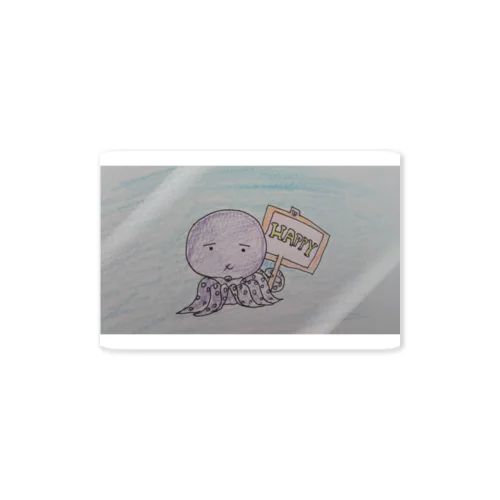 Happy Octopus 2 ステッカー