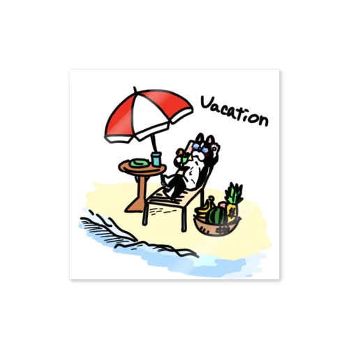 Vacation Sticker