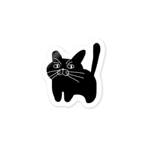 黒猫のもるさん Sticker