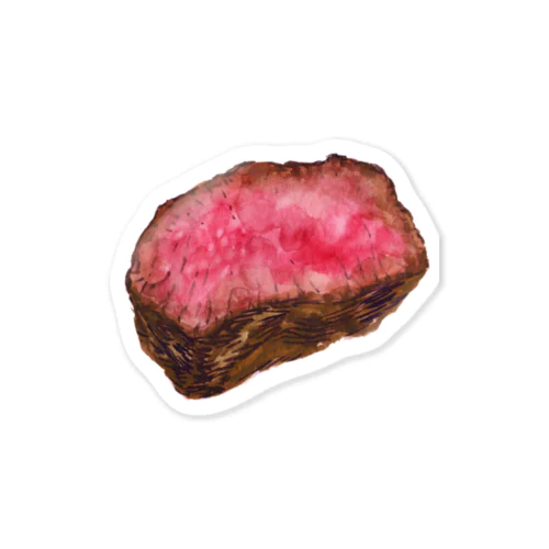 I love meat. Sticker