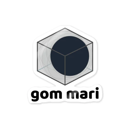 gom mari dark ステッカー