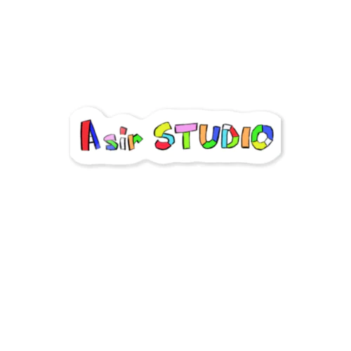 Asir STUDIO ステッカー