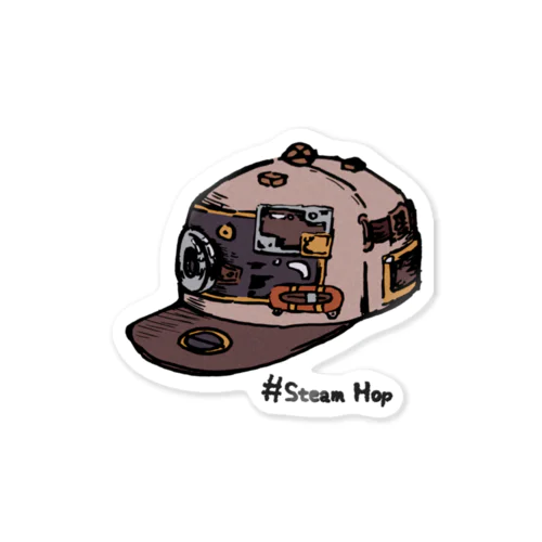 #SteamHop Design Sticker