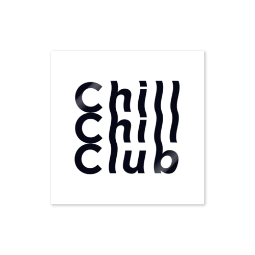 Chill Chill Club ステッカー