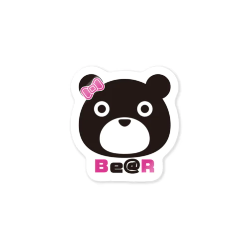 Be@R GirL Sticker