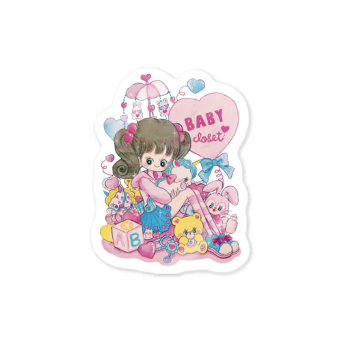 BABY closet Sticker