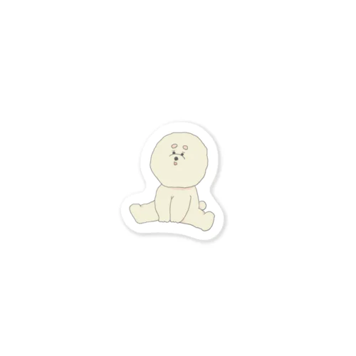 わたあめわんこ Sticker