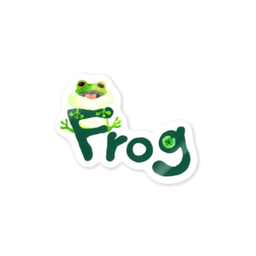 Frog ステッカー