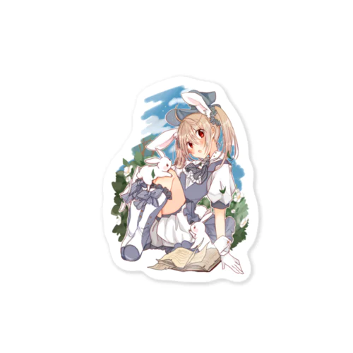 うさぎ＆ワンダーガール Sticker