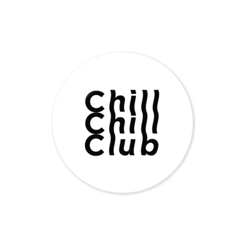 Chill Chill Club Sticker