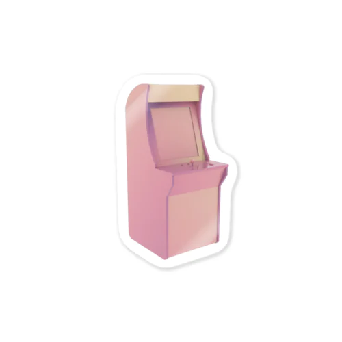 ピンクの筐体 Sticker