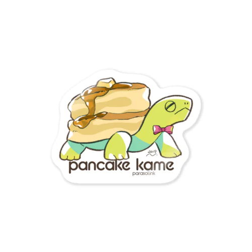 pancake kame (パンケーキ カメ) ステッカー