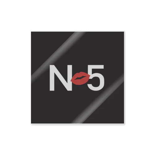 N💋5 Sticker