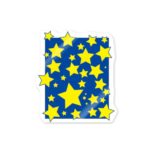 starry night Sticker