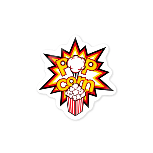 POPcorn  Sticker