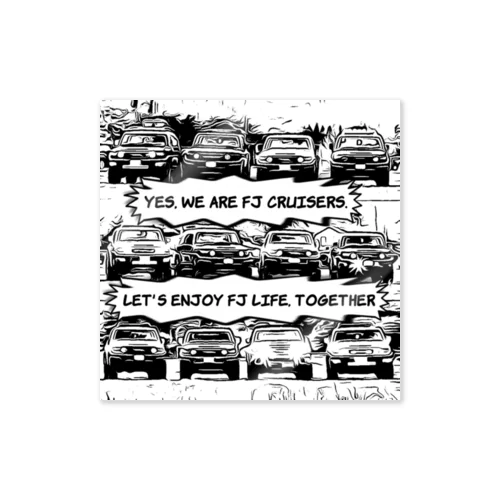 FJ cruiser freaks 2019 Sticker