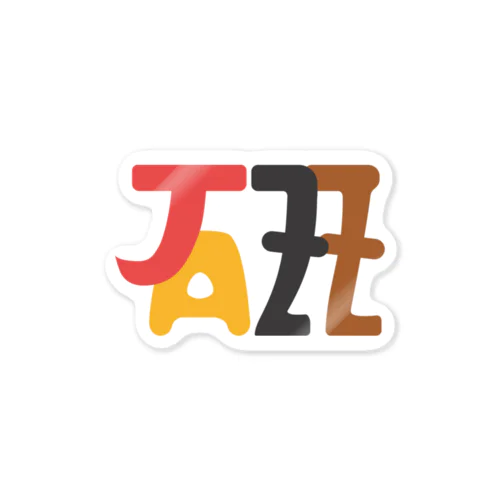 JAZZ研 ステッカー