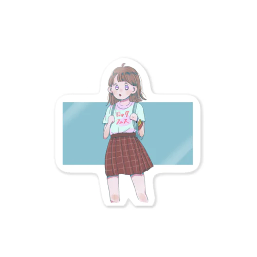 ロックフェスなおんなのこ Sticker