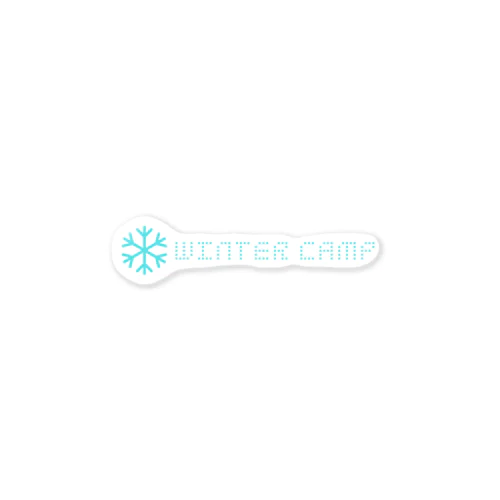 WINTER CAMP ステッカー