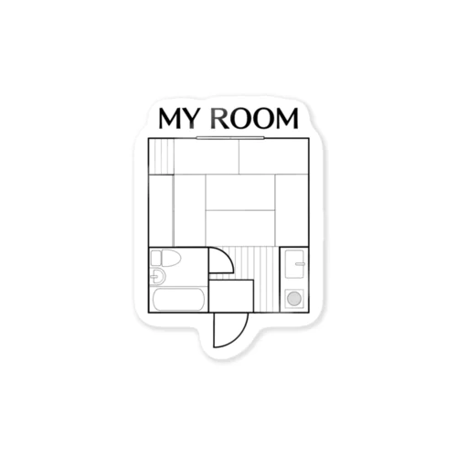 MY ROOM（和室） Sticker