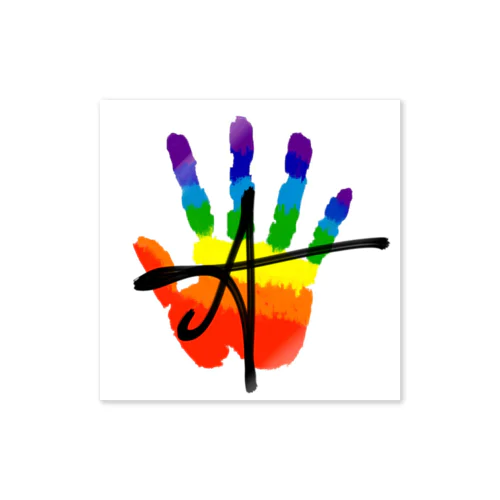 QUEER HAND Sticker