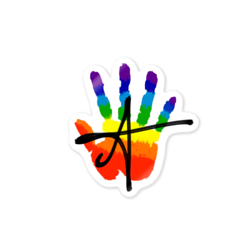 QUEER HAND Sticker