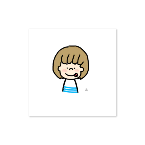 girl(marui) Sticker