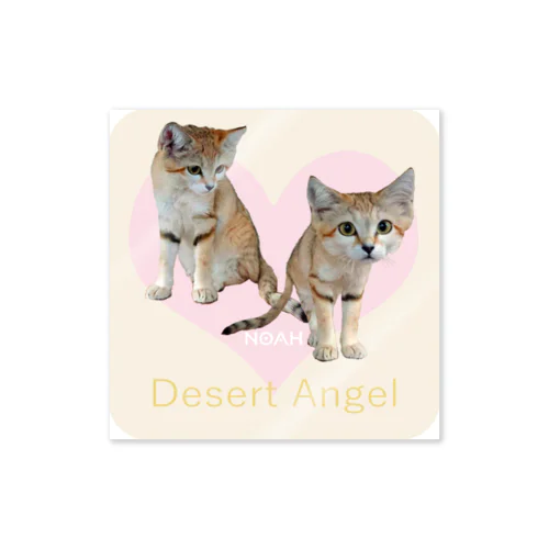 Desert Angel Sticker