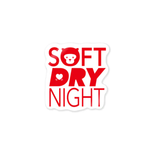 SOFT DRY NIGHT ステッカー