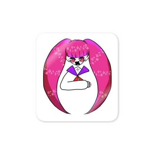 メンヘラツインテール Sticker