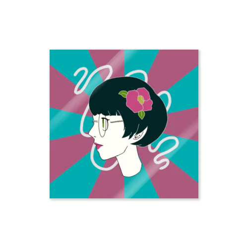 きみの よこがお Sticker