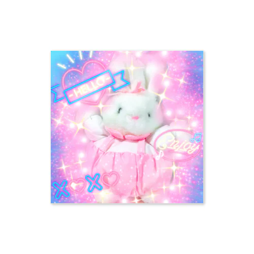 ぷくぷくうさちゃん🐇 Sticker