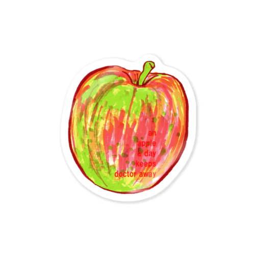 毎日りんご Sticker