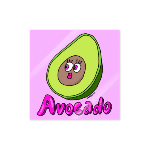 Avocado Sticker