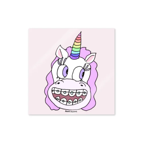 Kyosei unicorn Sticker