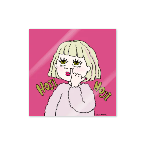 Hoji Hoji girl Sticker