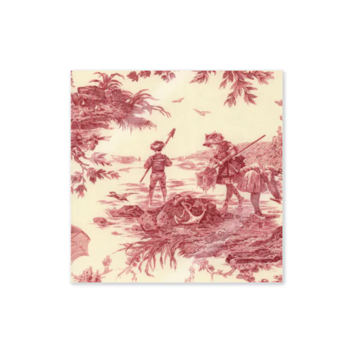 トワルドジュイ Toile de Jouy ステッカー