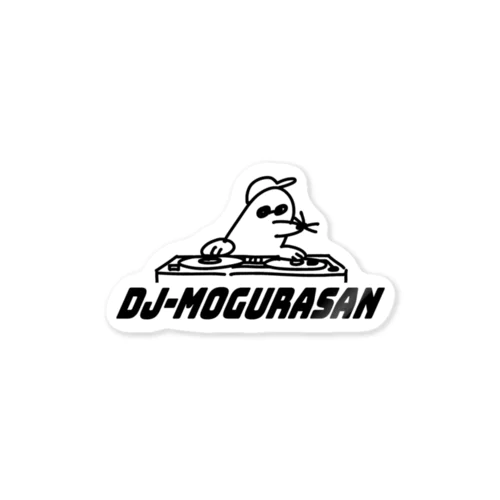 DJ-MOGURASAN Sticker