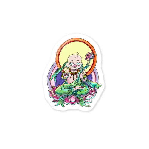 宝ちゃん菩薩2 Sticker