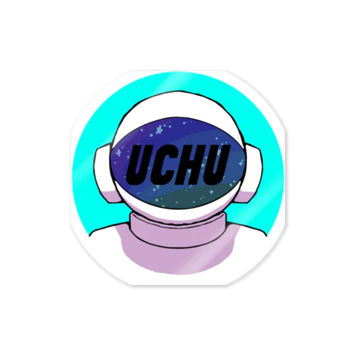 UCHU ステッカー