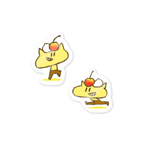 プリンねこさん Sticker