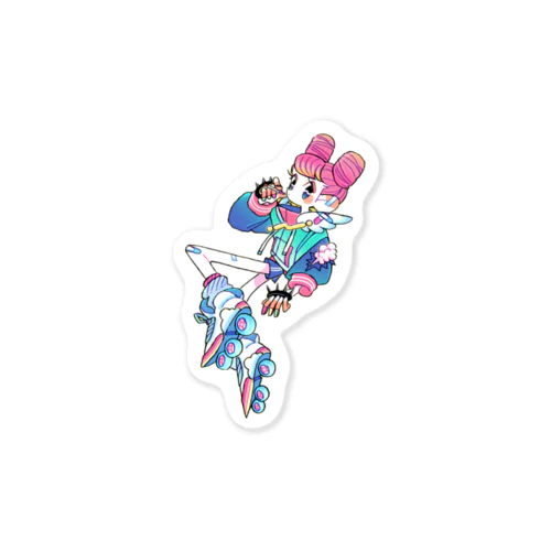 復刻版ステッカー　メリケン Sticker