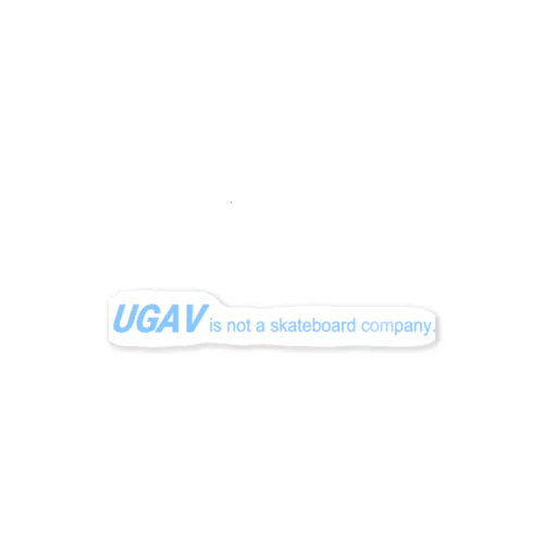 UGAVパーカー１ Sticker