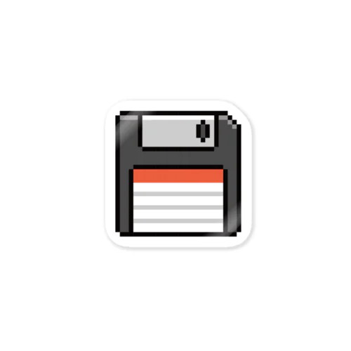 floppy-disk Sticker