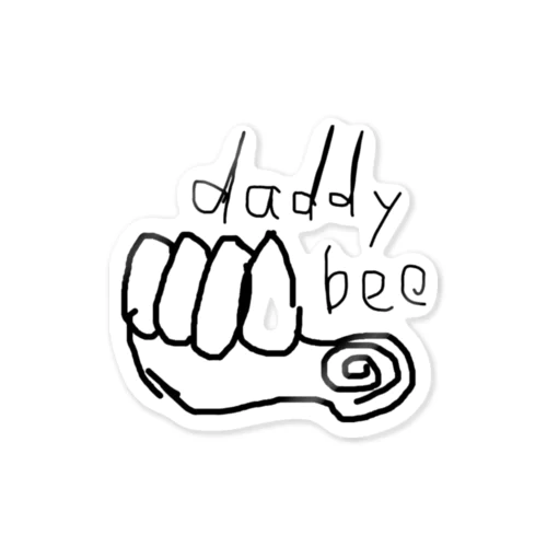 daddy bee  Sticker