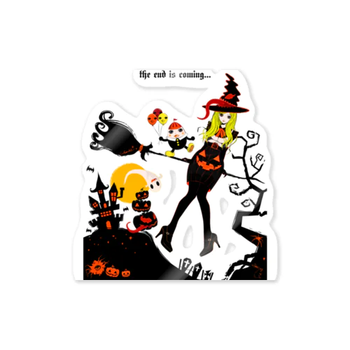 ALICE THE END ハロウィンのアリスドール Sticker