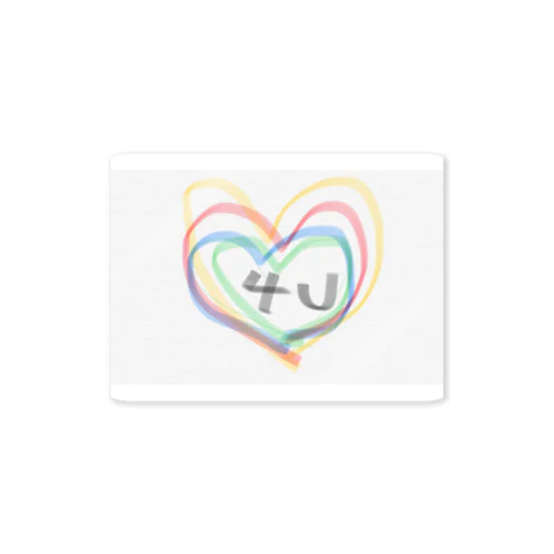 4U Sticker