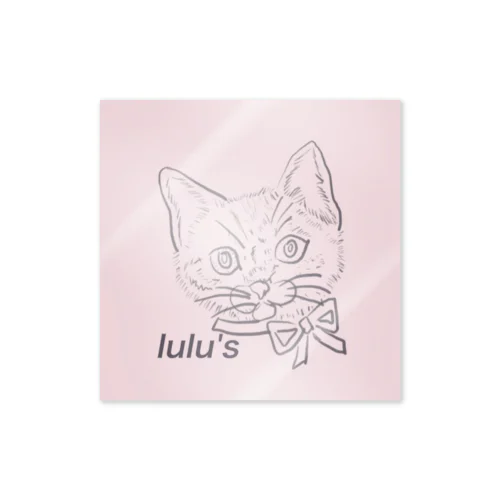 lulu's cat  ステッカー