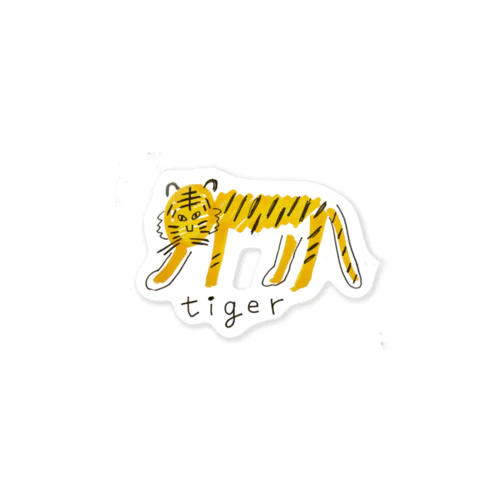 tigar ステッカー