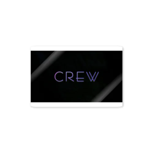 CREWロゴ ステッカー